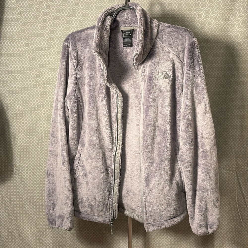 The Northface Jacket large. Lt gray